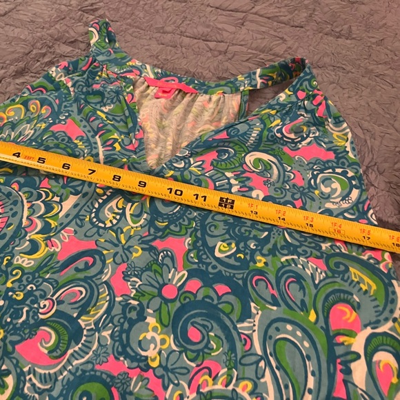 Lilly Pulitzer Cotton sleeveless dress women’s large - Picture 5 of 6